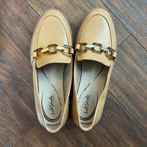 Lifestride Optimist Loafers - Tan (Brand New), 6.5 wide